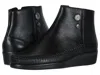 Sas Jade Side Zip Comfort Ankle Boots In Black