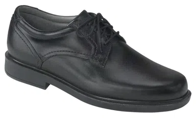 Pre-owned Sas Men's Ambassador Black Leather Oxford Comfort Shoe