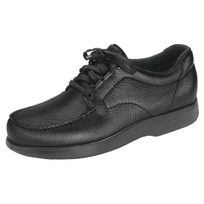 Sas Men's Bout Time Mocassin Shoes In Black