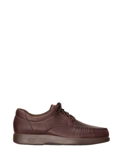 Sas Men's Bout Time Mocassin Shoes In Mulch In Multi