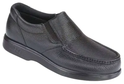 Sas Men's Side Gore Loafers In Black