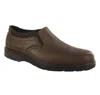 Sas Men's Step Slip On Loafer - Double Wide Width In Mahogany In Multi