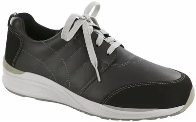 Sas Men's Venture Lace Up Sneaker In Black