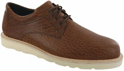 SAS MEN'S WAYPOINT LACE UP SHOES IN BROWN BISON