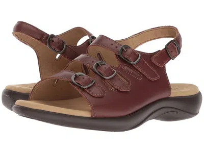 Sas Mystic Adjustable Comfort Sandal In Brown