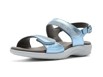 Sas Nudu Adjustable Comfort Sandal In Blue