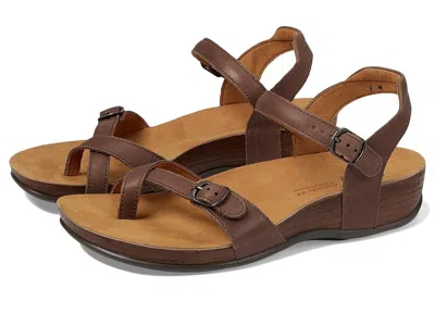 Sas Pampa Comfort Toe Loop Sandals In Brown