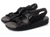 Sas Relaxed Slingback Sandal In Black