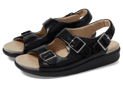 Sas Relaxed Comfort Sandal In Black