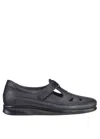 Sas Roamer Slip On Loafer - Medium In Black