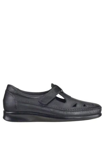 SAS ROAMER SLIP ON LOAFER - MEDIUM IN BLACK
