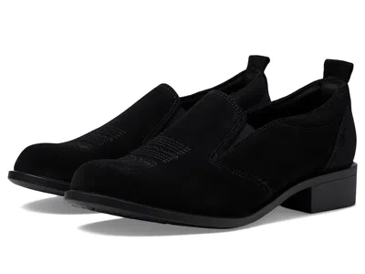 Sas Saddle Slip On Loafer In Black