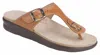Sas Sanibel T-strap Slide Sandal In Caramel