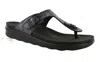 Sas Sanibel T-strap Slide Sandal In Smoke