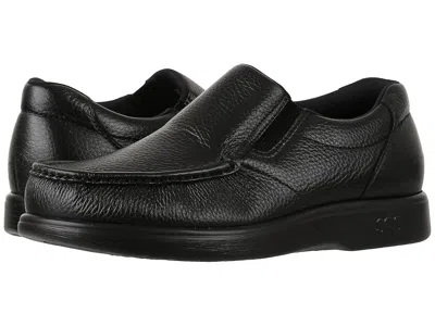 Sas Side Gore Slip On Comfort Loafer In Black