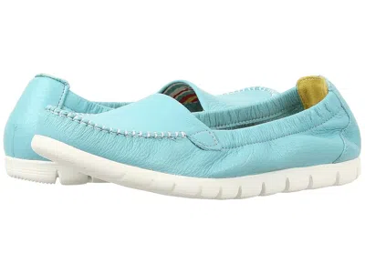 Sas Sunny Elasticized Comfort Loafers In Blue