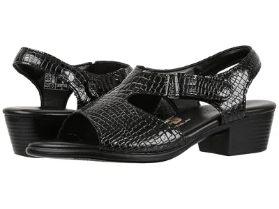 Sas Suntimer Comfort Heeled Sandal In Black