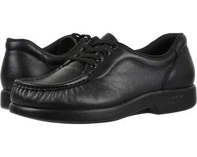 Sas Take Time 1690-013 Moccasin Women's Black Leather Casual Shoes Zogg553