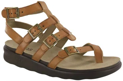 Sas Women's Aria Gladiator Sandal In Hazel In Brown