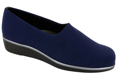 Sas Women's Bliss Slip On Wedge In Navy