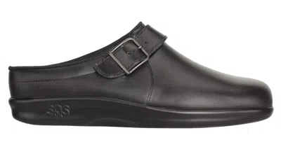 Sas Women's Clog Loafer Slip-on In Black