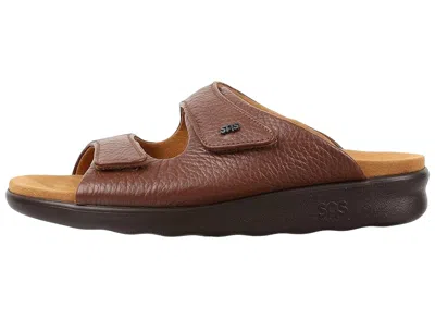 Sas Cozy Slide Sandal In Amber