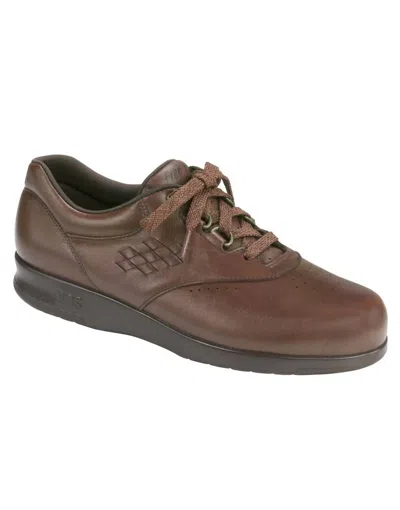 Sas Women's Free Time Walking Shoe - Double Wide In Teak In Brown