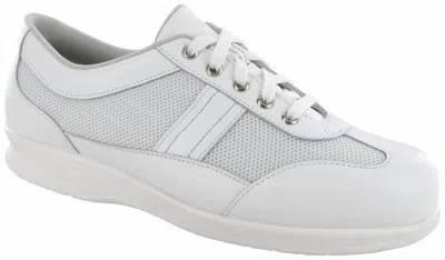 Sas Women's Ft Mesh Walking Shoe In White