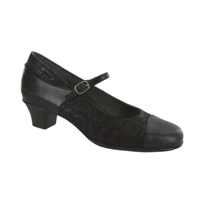 Sas Women's Isabel Heel Sandal In Black/snake