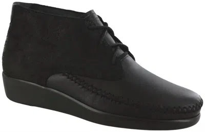 Sas Women's Kich Lace Up Bootie In Licorice