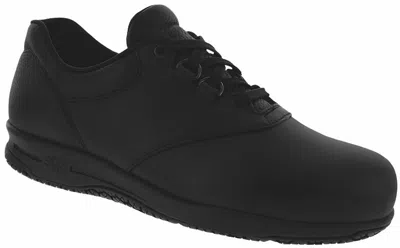 Sas Women's Liberty Non Slip Lace Up Shoe - Wide In Black