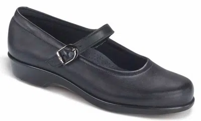 Sas Women's Maria Mary Jane Shoe - Wide In Black