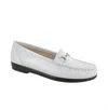 Sas Women's Metro Slip On Loafer In Pearl White In White
