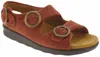 Sas Women's Relaxed Heel Strap Sandal In Rust