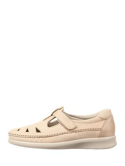 Sas Women's Roamer Loafer - Medium Width In Linen In White