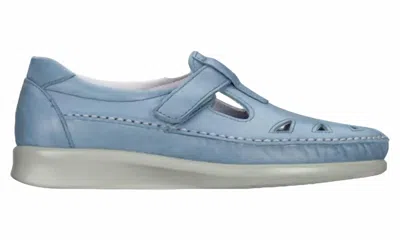 Sas Women's Roamer Slip-on Loafer - Medium Width In Denim In Multi