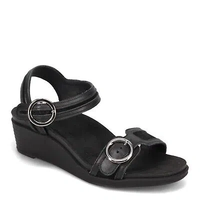 Pre-owned Sas Women's , Seight Sandal Seight-night Night Leather