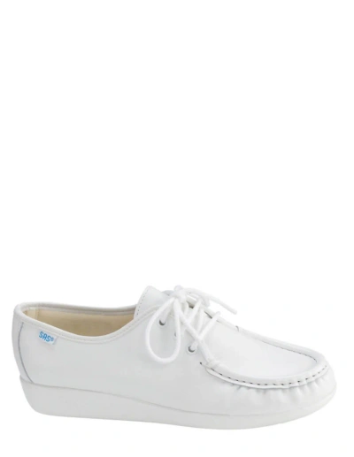 Sas Women's Siesta Loafer - Wide Width In White