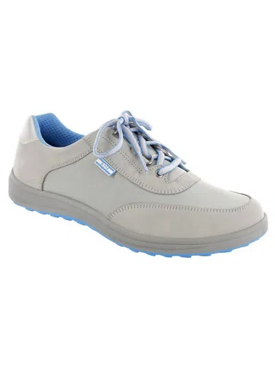 SAS WOMEN'S SPORTY LACE UP SNEAKER - MEDIUM IN SILVER