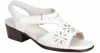 Sas Women's Sunburst Heel Strap Sandal In White Lizard