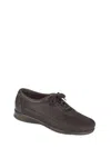 Sas Women's Traveler Walking Moccasin Shoe - 2e/wide Width In Dark Brown In Brown