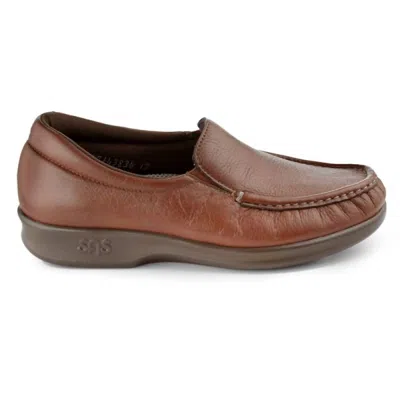 Sas Women's Twin Loafer In Brandy In Brown