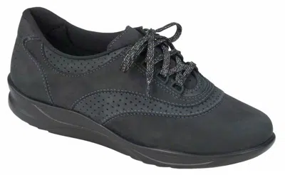Sas Women's Walk Easy Sneaker In Nero In Black