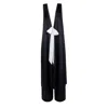 Sasha La Mer Women's Jacqueline Set, Color Inkwell Black In Black