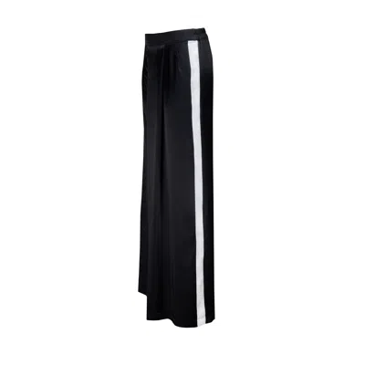 Sasha La Mer Women's Julia Pants, Color Black Diamond