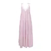 Sasha La Mer Women's Pink / Purple Lulu Silk Dress, Color Pirouette Pink In Pink/purple