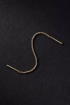 Saskia Diez Fine Ear Chain In Gold