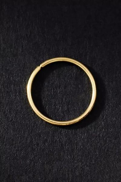 Saskia Diez Mini Wire Earring In Gold