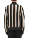 Sasquatchfabrix . Acrylic-wool Blend Knit Sweater In Black