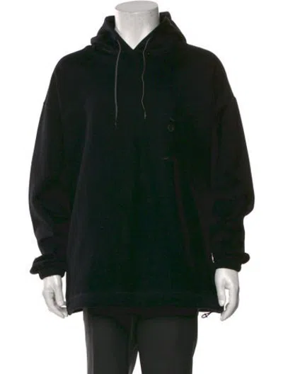 Pre-owned Sasquatchfabrix Crew Neck Long Sleeve Hoodie In Black